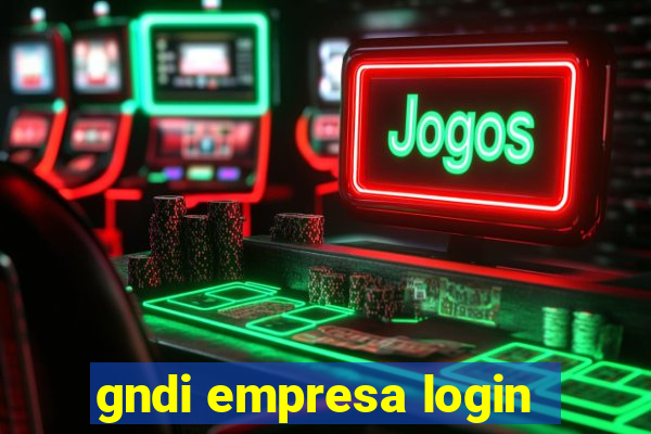 gndi empresa login